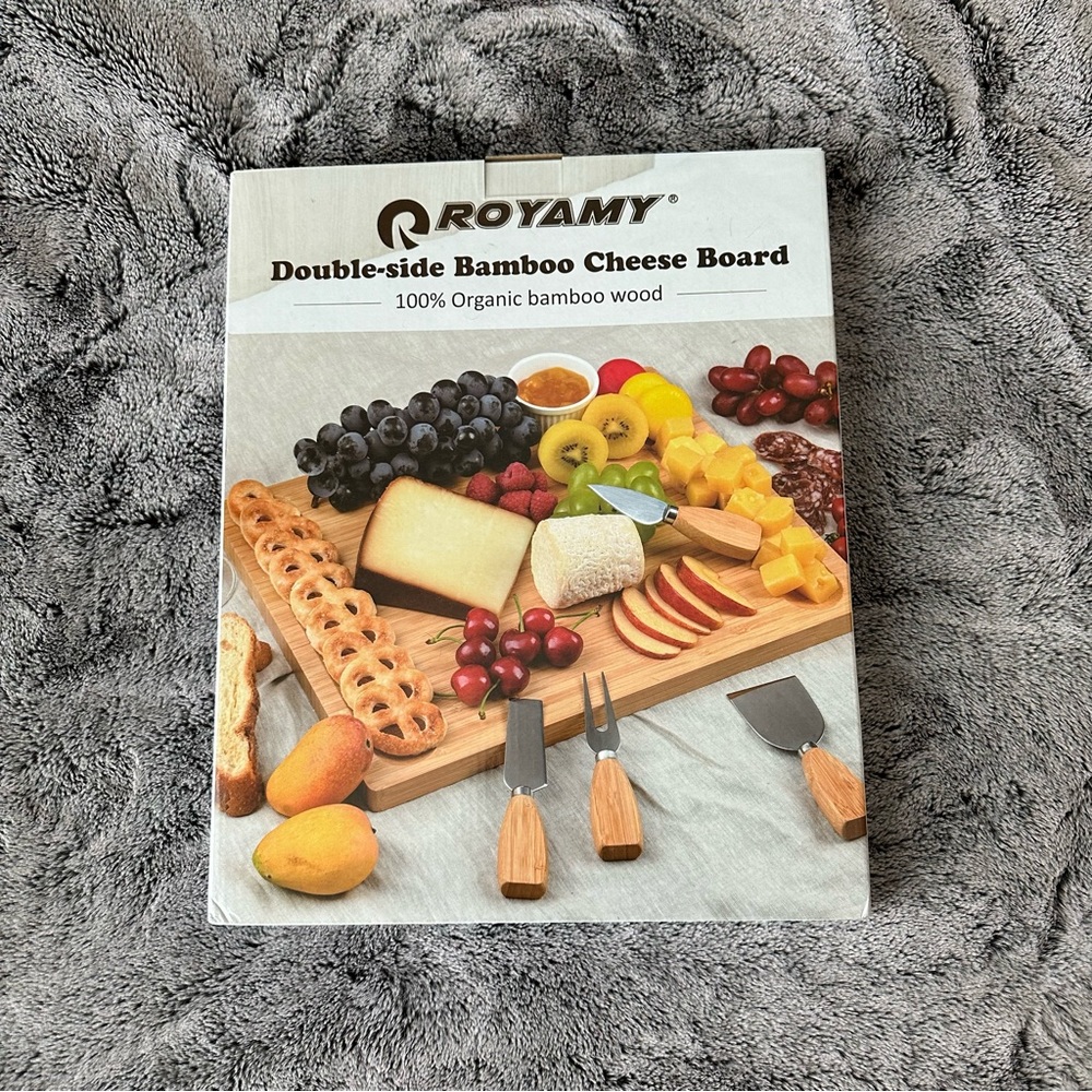 Double sided cheese board